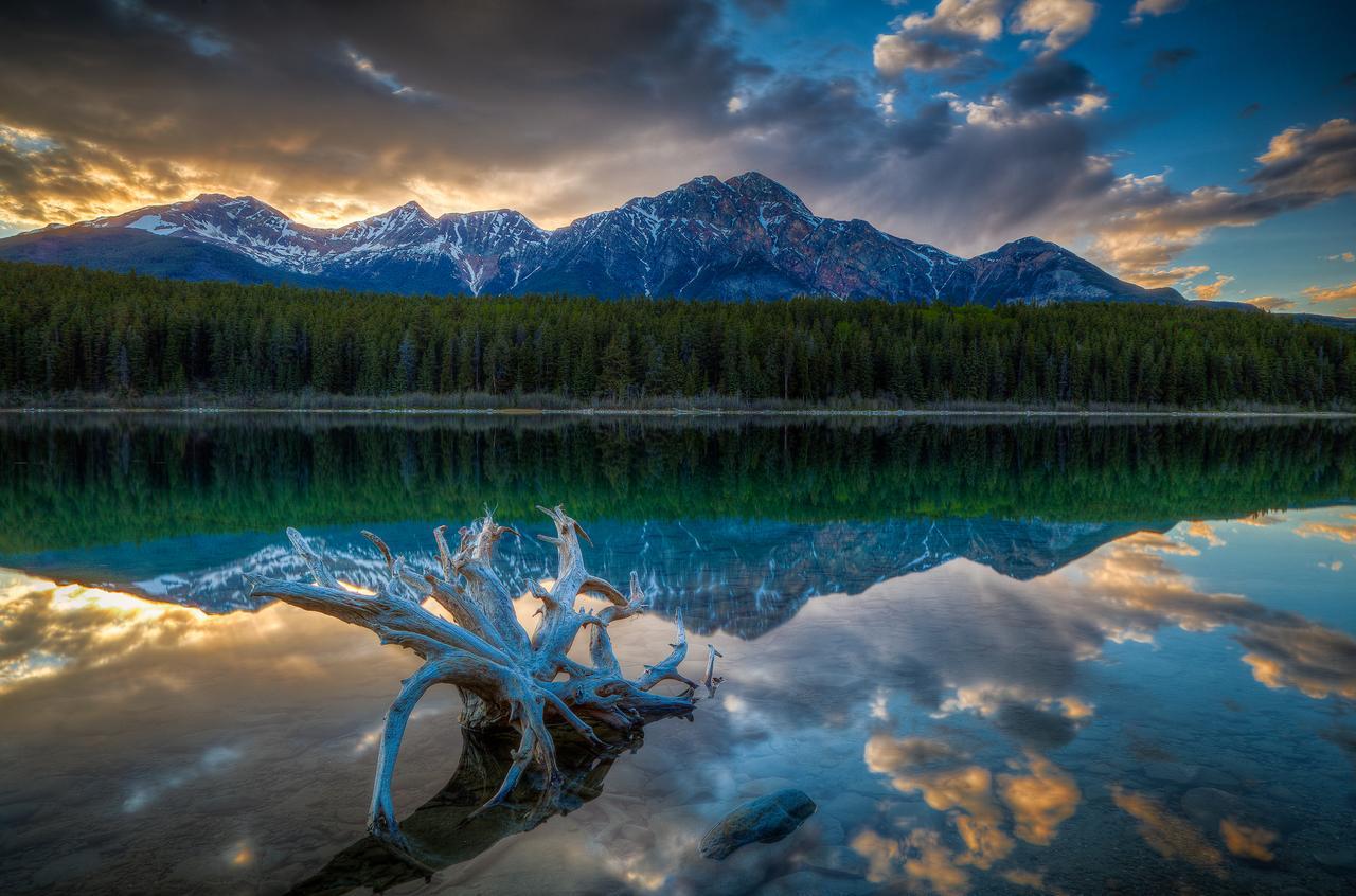 Patricia Lake Bungalows Jasper Luaran gambar